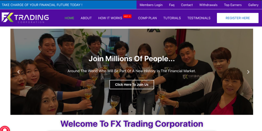 FX trading corp scam Forex broker